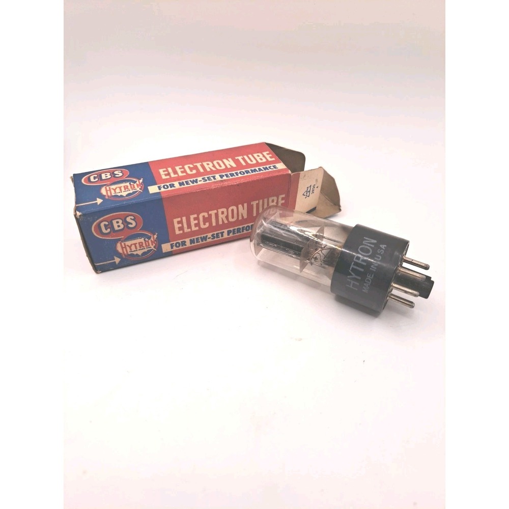CBS Hytron 6SN7GT Vacuum Tube Untested